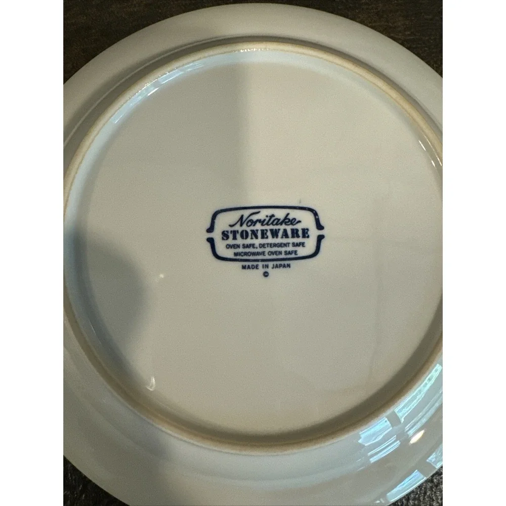 Noritake Stoneware *Moon Flight*‎ Dinner Plates, Soup Bowls, Coffee Cups
